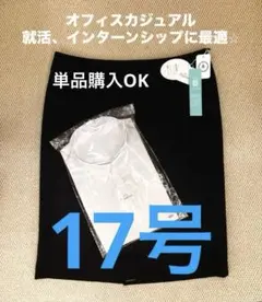 インターンシップに最適！洗えるタイトスカート17号とアイロン不要半袖シャツ17号