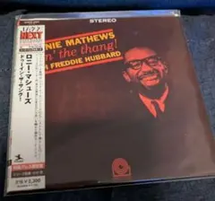 Ronnie Mathews - doin' the thang!【未開封CD】