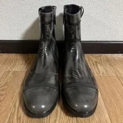 新品未使用 THOMPSON トンプソン エナメルブーツ レザー 本革