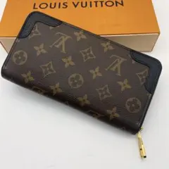 未使用級 ルイヴィトン ジッピーウォレット レティーロ ノワール 長財布