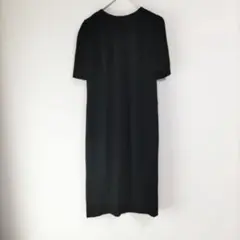〈トウキョウソワール〉ブラックフォーマルワンピース　黒　肩パッド　11