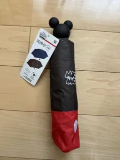 【新品】韓国限定　韓国ダイソー　ミッキー　折りたたみ傘