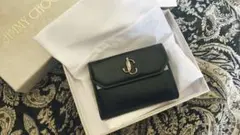 未使用品 JIMMY CHOO スムースカーフレザー・ウォレット