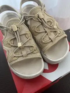 ベージュ スポーツサンダル 厚底 エアマックスココ 25cm NIKE