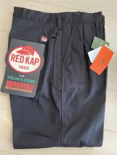 RED KAP ワークパンツ 黒 レッドキャップ　ツータック ワイドパンツ