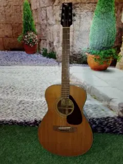 日本製 新品のカポ セット 中古ケース付き YAMAHA ビンテージ FG130