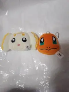 ポケモン　ボールチェーン付きフェイスぬいぐるみ