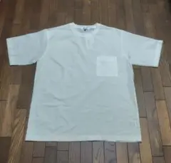 〔新品未使用〕ホワイト Tシャツ XLサイズ ポケット付き　FOUND GOOD