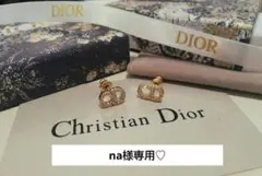 dior ディオール キラキラ CD ピアス 刻印あり