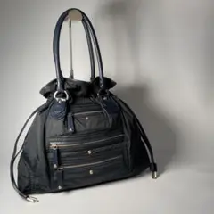 美品 トッズ TOD,S ナイロンハンドバッグ トートバッグ