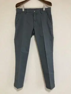 メイソンズ MASON'S コットンストレッチ ドレスパンツ カーキ無地 46