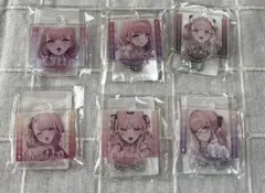 猫りん堂 カット katto アクリルキーホルダー　6個セット　オンラインくじ