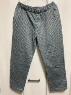 アーバンリサーチ　チェック柄　ワイドパンツ　ウール調