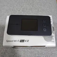 Speed Wi-Fi 5G X12 モバイルルーター