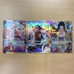ワンピース カードゲーム シークレット3種セット