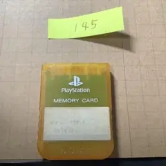 中古 PS1 メモリーカード プレステ1 MC 145