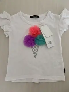 【新品】アイスクリームモチーフTシャツ 80