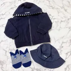 COMME CA ISM ベビー服 90cm ベビーファッション小物 ３点セット