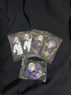 【未開封】　ツイステ　ヴィル　ウエハースカード　缶バッジ
