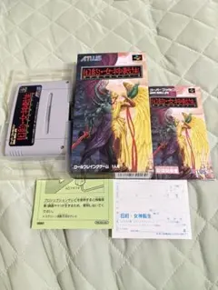 美品　旧約　女神転生　スーパーファミコン