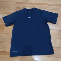 Nike DRI-FIT ダークブルー Tシャツ S