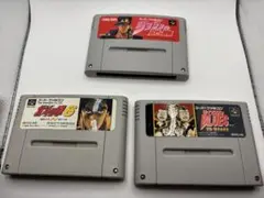 スーパーファミコンソフト ジャンプ3本セット　箱説なし　ジョジョ、北斗6、ろくブ