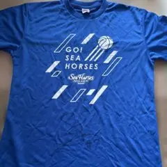 Bリーグ　シーホース三河　#7長野誠史選手　サイン入りTシャツ　Ｌサイズ