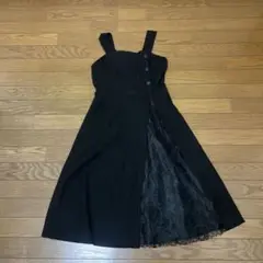 【8/31まで】黒いキャミワンピース ロングワンピース