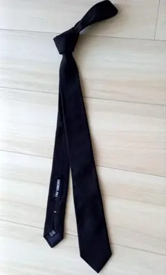 RAF SIMONS ブラック ネクタイ RAF SIMONS ブラックネクタイ1998-1999AW