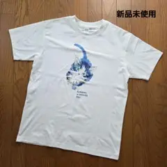 【新品未使用】 猫庭 コットンライク ドライTシャツ MOI ホワイト