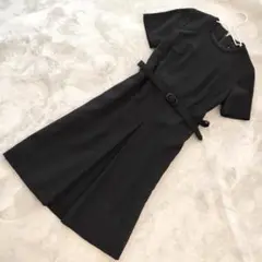 ✨サイズXL✨TOKYO IGIN ブラックフォーマル ワンピース ベルト付