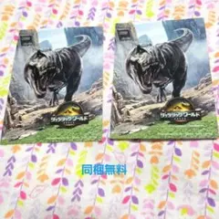 ジュラシックワールド カード 2枚セット