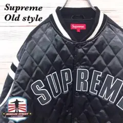 《激レア》シュプリーム Supreme☆スタジャン L キルティング ブラック