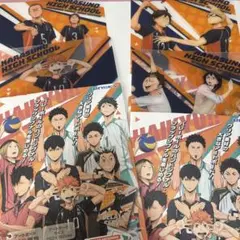 ハイキュー クリアアートボード セリア 4枚セット販売