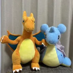 ポケットモンスター❤️ラプラス＆リザードン　BIGサイズぬいぐるみ　セット❤️