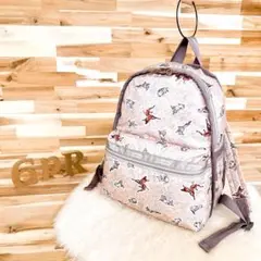 美品/ハワイ限定【レスポートサック×ディズニー】ミニ リュック ドット 黒×白 美品/ハワイ限定【レスポートサック×ディズニー】ミニ リュック