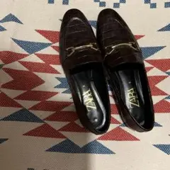 ZARA ビットローファー