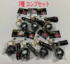 【コンプリートセット】万博限定 黒ミャクミャク なりきりキーホルダー 7種セット