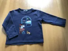 familiar ファミリア トレーナー 紺 ネイビー 100