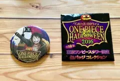 ONE PIECE 東京ワンピースタワー ハロウィン 缶バッジ 2019