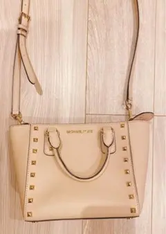 MICHAEL KORS ショルダーバック/ベージュ