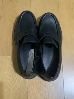 GU チャンキーソールローファー BLACK 27cm