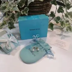 ティファニー パールピアス Ꮶ18 ゴールド 真珠 6.6mm TIFFANY