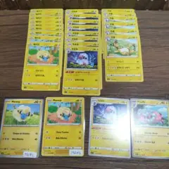 ポケモンカード　海外言語　メリープ　モココ　デンリュウ