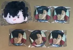 ハイキュー!! 黒尾鉄朗 ビスケット 缶バッジ +α