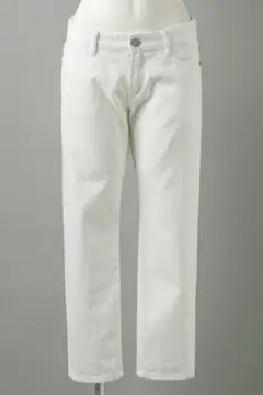 LE SOUK ルスークホワイトデニムコットンパンツ【USED美品】