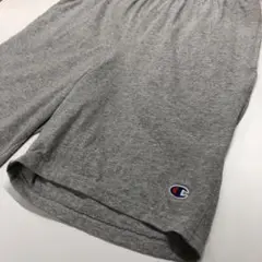 【美品】Champion ハーフパンツ ショーツ グレー メンズM