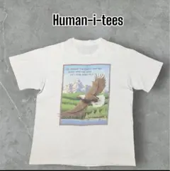 90sVintageHuman-i-teesシングルステッチBald Eagle