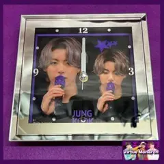 BTS防弾少年団 ジョングク クリスタル壁掛け、置き時計 BT21