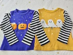 ビッツ　110cmトップス2枚セット　ハロウィン